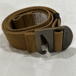 Filson adjustable men’s canvas belt